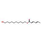 10-HYDROXYDECYL HEXA-2,4-DIENOATE