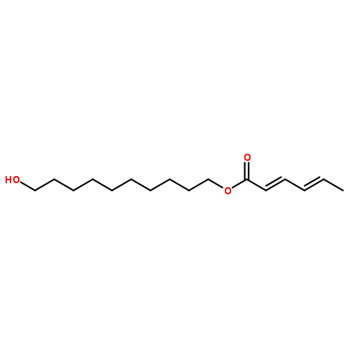 10-HYDROXYDECYL HEXA-2,4-DIENOATE