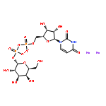 Uridine5'-(trihydrogen diphosphate), P'-a-D-galactopyranosylester, sodium salt (1:2)