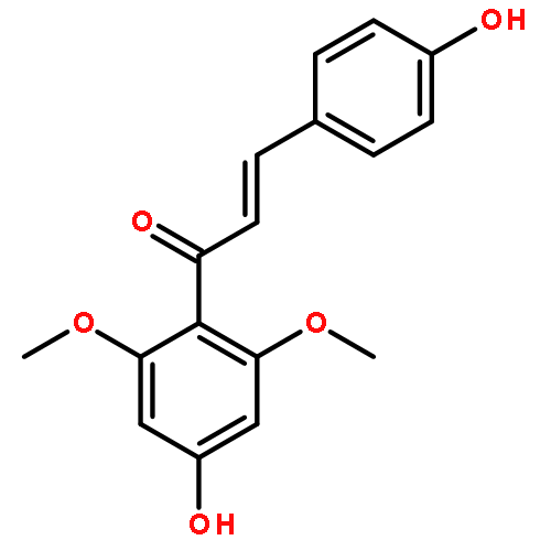 2-Propen-1-one,1-(4-hydroxy-2,6-dimethoxyphenyl)-3-(4-hydroxyphenyl)-