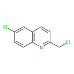 Quinoline, 6-chloro-2-(chloromethyl)-