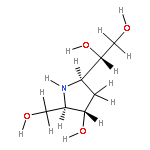 2,5-imino-2,4,5-trideoxy-D-manno-heptitol