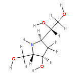 2,5-imino-2,4,5-trideoxy-D-gulo-heptitol