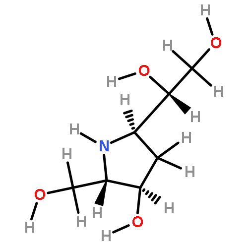 2,5-imino-2,4,5-trideoxy-D-gulo-heptitol