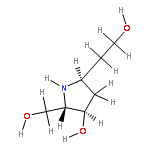 2,5-imino-2,4,5,6-tetradeoxy-D-gulo-heptitol