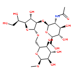 metaplexigenin 3-O-beta-D-glucopyranosyl-(1->4)-beta-D-thevetopyranosyl-(1->4)-beta-D-oleandropyranosyl-(1->4)-*beta;-D-cymaropyranosyl-(1->4)-beta-D-cymaropyranose