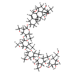 12-O-deacylmetaplexigenin 3-O-beta-D-glucopyranosyl-(1->4)-beta-(6-deoxy-3-O-methyl)-D-allopyranosyl-(1->4)-beta-D-oleandropyranosyl-(1-gt;4)-beta-D-cymaropyranosyl-(1->4)-beta-D-cymaropyranose