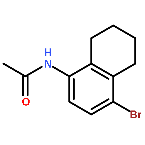 Acetamide, N-(4-bromo-5,6,7,8-tetrahydro-1-naphthalenyl)-