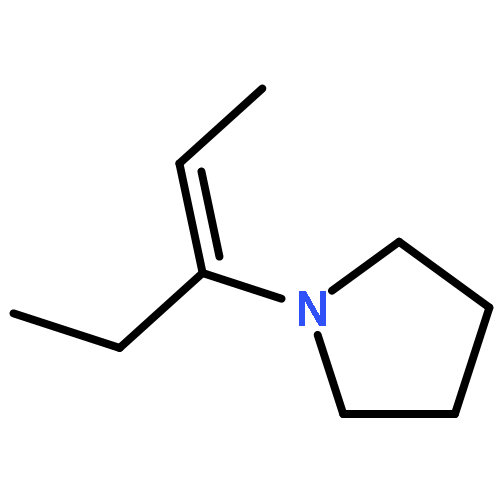 Pyrrolidine,1-(1-ethyl-1-propen-1-yl)-