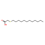 Acetic acid,2-(dodecylthio)-