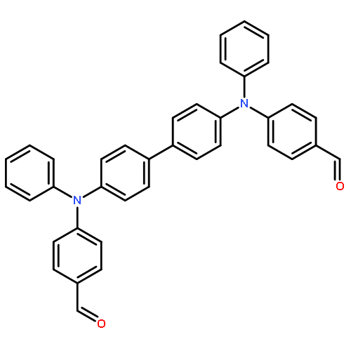 Benzaldehyde, 4,4'-[[1,1'-biphenyl]-4,4'-diylbis(phenylimino)]bis-