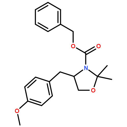 3-Oxazolidinecarboxylic acid,4-[(4-methoxyphenyl)methyl]-2,2-dimethyl-, phenylmethyl ester, (S)-