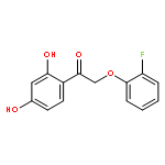 1-(2,4-dihydroxyphenyl)-2-(2-fluorophenoxy)ethanone