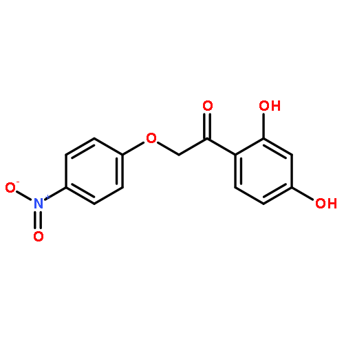 1-(2,4-dihydroxyphenyl)-2-(4-nitrophenoxy)ethanone