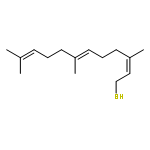 2,6,10-Dodecatriene-1-thiol, 3,7,11-trimethyl-, (E,E)-