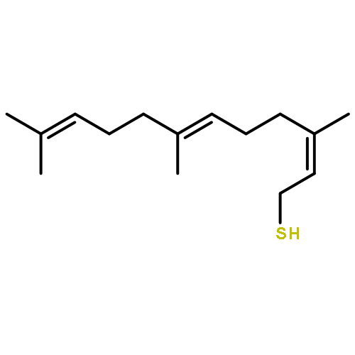 2,6,10-Dodecatriene-1-thiol, 3,7,11-trimethyl-, (E,E)-