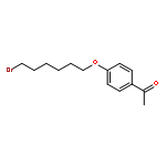 Ethanone, 1-[4-[(6-bromohexyl)oxy]phenyl]-