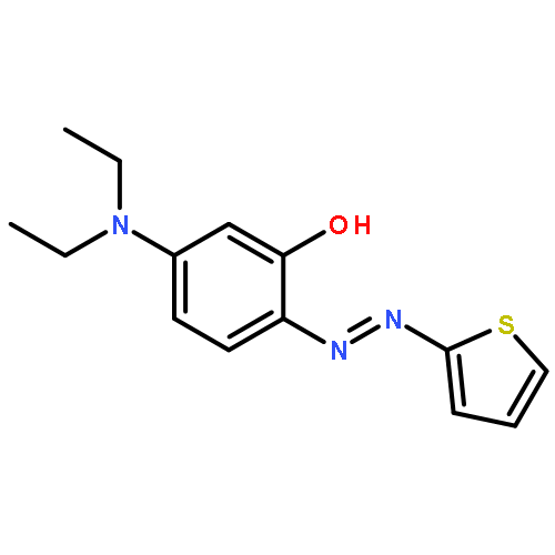 Phenol, 5-(diethylamino)-2-(2-thienylazo)-