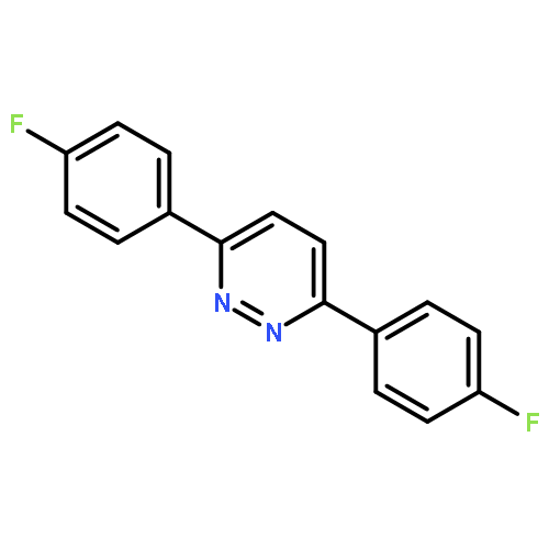 PYRIDAZINE, 3,6-BIS(4-FLUOROPHENYL)-