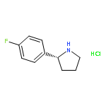 (R)-2-(4-Fluorophenyl)pyrrolidine hydrochloride