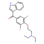 METHANONE, [4-[2-(DIETHYLAMINO)ETHOXY]-3,5-DIIODOPHENYL]-1H-INDOL-3-YL-