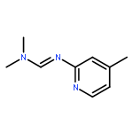 Methanimidamide, N,N-dimethyl-N'-(4-methyl-2-pyridinyl)-, (E)-