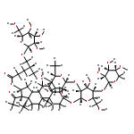 26-O-beta-D-glucopyranosyl-3beta,26-dihydroxyl-20,22-seco-(25R)-furost-5-en-20,22-dione 3-O-beta-D-xylopyranosyl(1->4)-[alpha-L-rhamnopyranosyl(1->2)]-beta-D-glucopyranoside