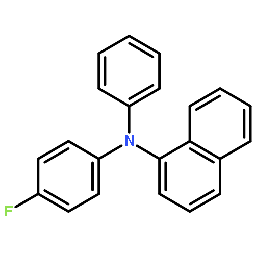 1-Naphthalenamine, N-(4-fluorophenyl)-N-phenyl-