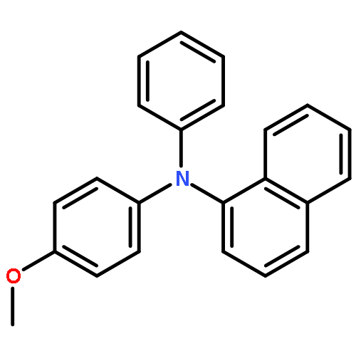 1-Naphthalenamine, N-(4-methoxyphenyl)-N-phenyl-