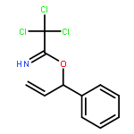 Ethanimidic acid, 2,2,2-trichloro-, 1-phenyl-2-propenyl ester