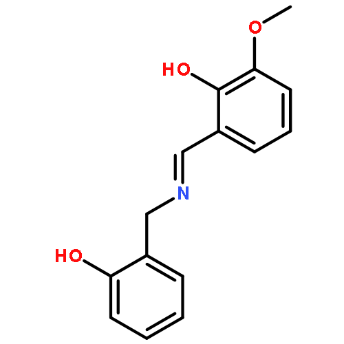 6-[[(2-HYDROXYPHENYL)METHYLAMINO]METHYLIDENE]-2-METHOXYCYCLOHEXA-2,4-DIEN-1-ONE