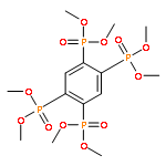 Phosphonic acid, 1,2,4,5-benzenetetrayltetrakis-, octamethyl ester