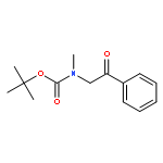 2-methyl-2-propanyl Methyl(2-oxo-2-phenylethyl)carbamate