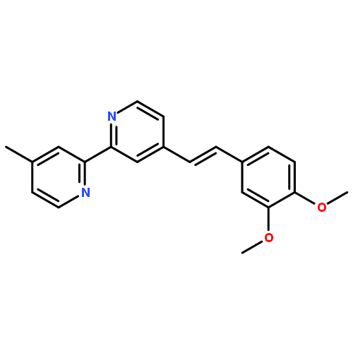 2,2'-Bipyridine, 4-[2-(3,4-dimethoxyphenyl)ethenyl]-4'-methyl-