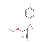 ETHYL 1-CYANO-2-(4-METHYLPHENYL)CYCLOPROPANE-1-CARBOXYLATE