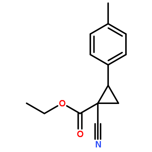 ETHYL 1-CYANO-2-(4-METHYLPHENYL)CYCLOPROPANE-1-CARBOXYLATE