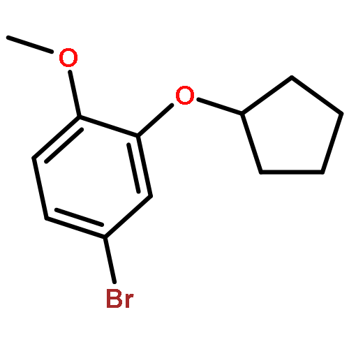 4-Bromo-2-(cyclopentyloxy)-1-methoxybenzene