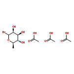 D-Mannopyranosyl bromide, 6-deoxy-, triacetate