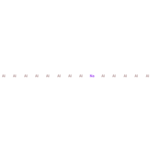 Aluminum, compd. with sodium (13:1)