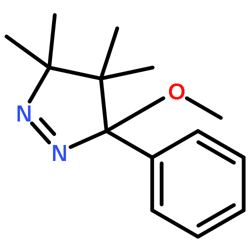 3H-Pyrazole, 4,5-dihydro-3-methoxy-4,4,5,5-tetramethyl-3-phenyl-