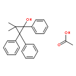 Cyclopropanol, 2,2-dimethyl-1,3,3-triphenyl-, acetate