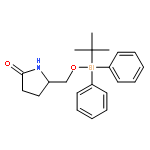 2-Pyrrolidinone, 5-[[[(1,1-dimethylethyl)diphenylsilyl]oxy]methyl]-, (R)-