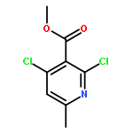 methyl 2,4-dichloro-6-methylnicotinate