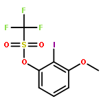 Methanesulfonic acid, trifluoro-, 2-iodo-3-methoxyphenyl ester