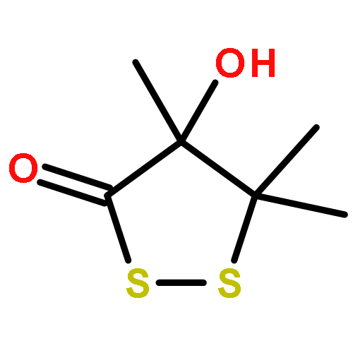 1,2-Dithiolan-3-one, 4-hydroxy-4,5,5-trimethyl-