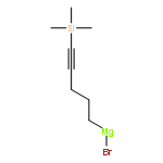 Magnesium, bromo[5-(trimethylsilyl)-4-pentynyl]-