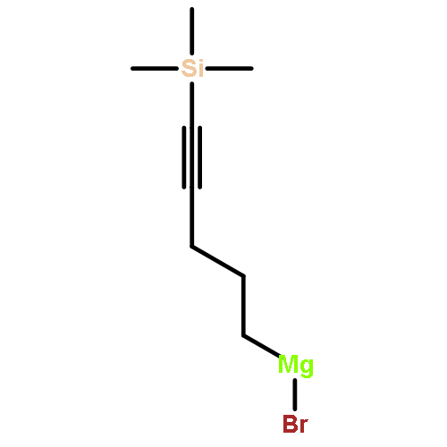 Magnesium, bromo[5-(trimethylsilyl)-4-pentynyl]-