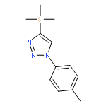 1H-1,2,3-Triazole, 1-(4-methylphenyl)-4-(trimethylsilyl)-