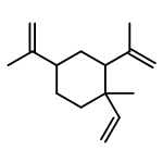 Cyclohexane, 1-ethenyl-1-methyl-2,4-bis(1-methylethenyl)-, (1R,2R,4S)-