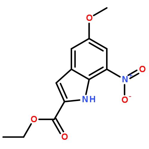 5-METHOXY-7-NITRO-1H-INDOLE-2-CARBOXYLIC ACID ETHYL ESTER